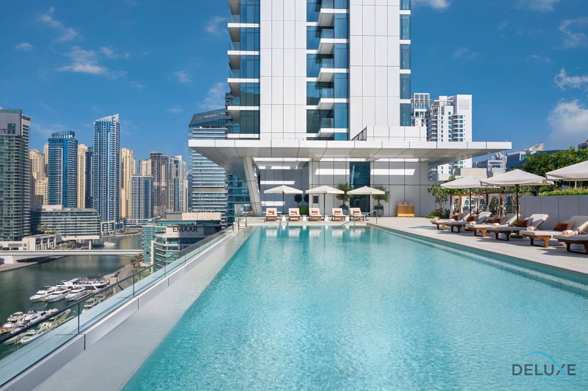Apartment Delightful 2br In Vida Residences Marina By Deluxe Homes